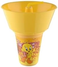 Alternative view of Tweety Lisanslı Cips ve Mısır Kovalı Pipetli Bardak
