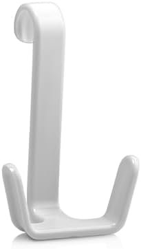 2’li Çift Kancalı Plastik Havlupan Askısı – Dolap ve Petek Uyumlu Askı Aparatı, Pratik Havlu ve Giysi Askısı, Delmeden Takılan Banyo Askılığı, Dayanıklı Plastik Kanca Seti - Görsel 3