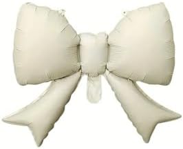 Kurdele Fiyonk Folyo Balon Krem, 5575643563