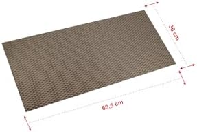 Alternative view of Premium Serisi Banyo - Küvet İçi Kaydırmaz Vantuzlu Hasır Desenli Diktördgen Paspas 68,5 x 35,5 cm, Krem