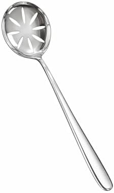 Alternative view of Paslanmaz Çelik Kevgir, Uzun Saplı Süzgeç, Servis Kaşığı, 21 cm, 304 Kalite