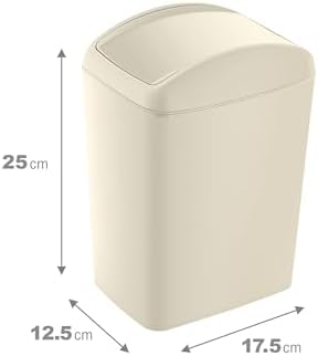 Alternative view of Soft Çöp Kutusu Döner Kapak 5 LT LATTE