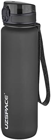 Uzspace Büyük Boy 28 cm 1000 ml 1 litre Tritan Su Matarası 14 Renk FiftyFifty Softtouch