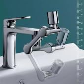 Alternative view of 1080 Derece Dönerli Çok Fonksiyonlu uzatma musluk havalandırıcı robotik kol su filtresi