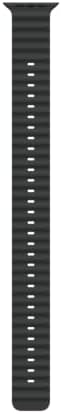 Apple Watch Band - Ocean Band - 49 mm - Siyah - XL - Görsel 3
