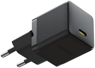 20W Hızlı Şarj Cihazı, Palm 1C USB-C Duvar Adaptörü, BCT Soğutma Teknolojisi ve Akıllı Çip Koruması, Kompakt Şarj Başlığı,  ve iPhone Uyumlu, Siyah