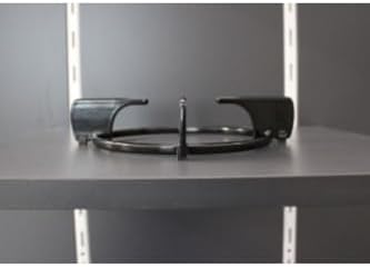 Alternative view of -Lab 1 Ad  Vestel Uyumlu Emayeli Cam Ocak Izgarası (Çember Çapi 16,5 - Bacaktan Bacağa 21 Cm) Siyah