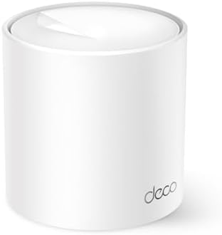 Deco X10 2-pack, AX1500 Mbps, 360 m²'ye kadar Kapsama Alanı, 120 Cihaza Kadar Bağlantı, Gigabit Portlu, Mobil Uygulama ile Kolay Kurulum,Yapay Zeka Destekli Wi-Fi 6 Mesh Sistemi - Görsel 3