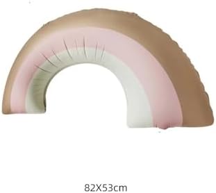 Alternative view of Retro Gökkuşağı Folyo Balon Büyük Boy Pembe