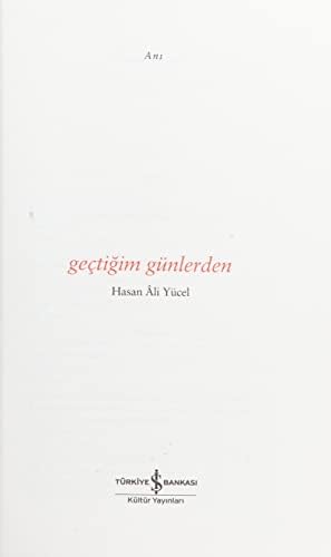 Geçtiğim Günlerden