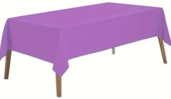 Plastik Kullan At Masa Örtüsü Mor 137 * 270 cm