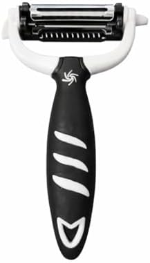 Alternative view of Profesyonel Paslanmaz Çelik Sebze Meyve Soyucu Ergonomik Tutma Saplı Kaymaz Kabuk Soyacağı Patates Havuç Elma Salatalık Kabak İçin Çok Amaçlı Dayanıklı Keskin Mutfak Soyma Aparatı