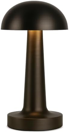 Siyah Dokunmatik Şarjlı Masa Lambası – 3 Renk Modu (6400K-3200K-1600K), 2W LED, 30-50 Lümen, 1200mAh Batarya, USB 5V DC