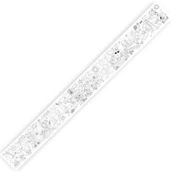 SinaTicaret Yaz Aktiviteleri Dev Boyama Kağıdı Rulosu, 5 Metre x 45 cm, Çocuklar İçin Eğitici ve Eğlenceli Yaz Temalı Boyama Seti