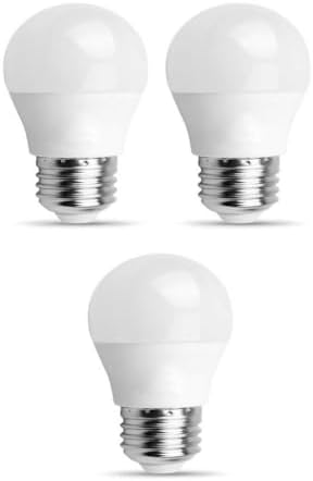 6W E27 Mini Top Ampul 3000K Sarı Işık 3 Adet