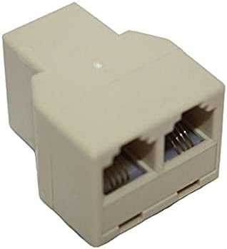 Platoon Rj11 çoklayıcı 2 port telefon çoklayıcı 2 li hat çoklayıcı telefon hat çoğaltıcı