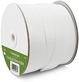 Dritz 9487W Katlanır Dokuma Elastik, 3,5 cm x 24 Yard, Beyaz - Görsel 3