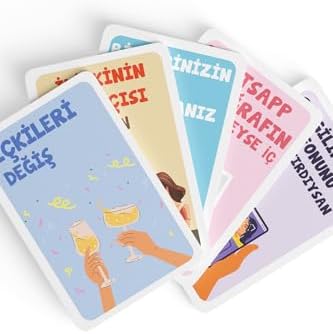 Alternative view of Zigzag Games mini FONDiP Çiftlere Özel, 55 Kartlı İçki Oyunu, Romantik Meydan Okumalar