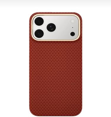 IPHONE 17 Pro Uyumlu Telefon Kılıfı, Magsafe Özellikli, İnce Tasarım, Kablosuz Şarj Destekli,Bordo, Koyu Kırmızı Renk - Görsel 3