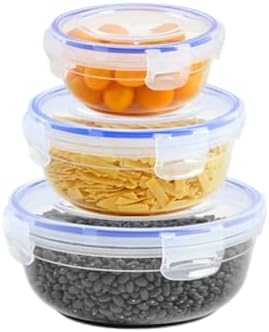 Alternative view of 3'lü Contalı Yuvarlak Saklama Set(400,800,1350 ml)