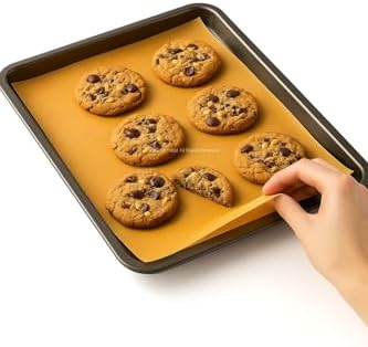 Fırınlanabilir Kendinden Yağlı Pişirme Kağıdı 30x40 cm – Tek Kullanımlık Pratik Fırın Kağıdı 50 Adet - Görsel 3