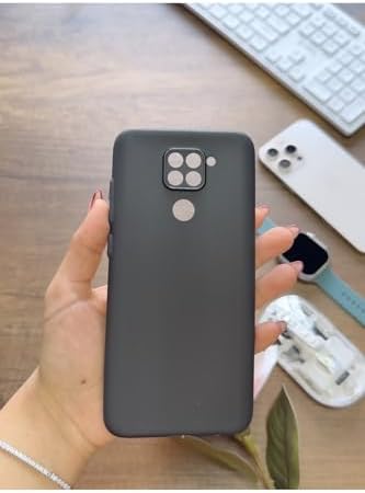 Alternative view of Süper İnce Mat Ultra Thin Silikon Kılıf Buzlu Siyah Redmi Note 9S ile uyumlu