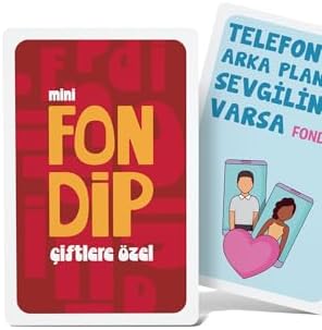 Zigzag Games mini FONDiP Çiftlere Özel, 55 Kartlı İçki Oyunu, Romantik Meydan Okumalar - Görsel 3