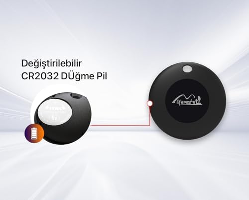 Alternative view of Lifemate LifeTag Apple ile Uyumlu MFI Lisanslı Smart Tag Akıllı Takip Cihazı - Siyah