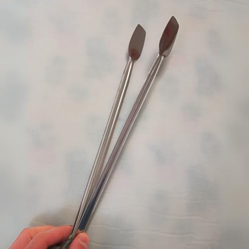 Klasik Metal Mangal Maşası 32 Cm-27 Cm Uzun-Kısa Boy Çelik Yemek Barbekü Izgara Kömür Köz (32 cm - 1 Adet) - Görsel 3