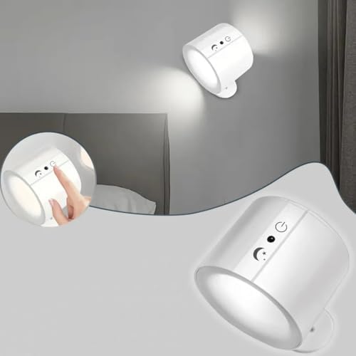 Alternative view of Magnetik Yapışkanlı Uzaktan Kumandalı Işık Oda Salon Işıklandırmak için Lamba İç Mekan için Uygun Şarjlı Aydınlatma Yatak Odası Çocuk Odası Aydınlatması BD80A (BD80A - Beyaz)
