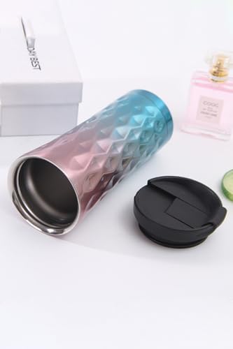Komple 304 L Çelik Degrade 6 oz 500 ml Kahve Termos Mug cin228ml - Görsel 2