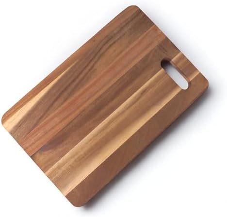 Akasya Kesme Tahtası Antibakteriel Yıkanabilir Doğrama Tahtası Dikdörtgen 34x22CM | Antibakteriyel ve Yıkanabilir Akasya Kesme Tahtası - Hijyenik ve Dayanıklı Doğrama İşleriniz için İdeal