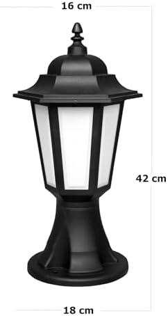 Bahçe Aydınlatması Zita Klas Set Üstü Bahçe Lambası Bahçe Armatürü