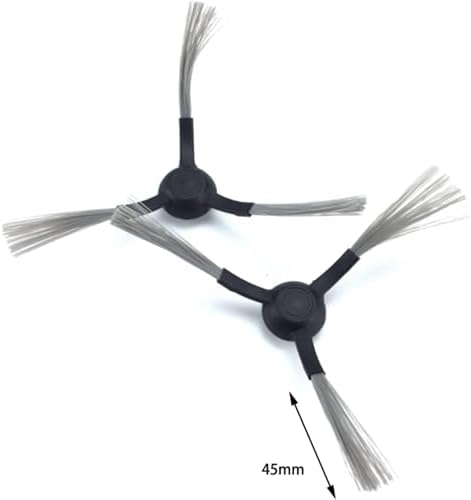 Viomi Se V2 V3 V2 Pro (v-rvclm21b) / Mi Pro-Mop P(Model No:Stytj02ym) Uyumlu 2 Ad.Yan Fırça Yedek Parça Seti - Görsel 3