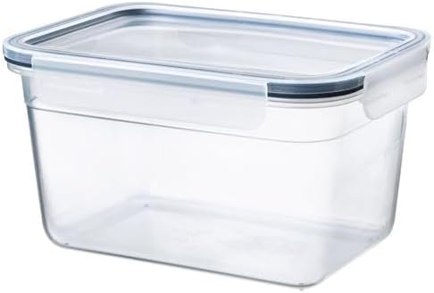 2.0 Litre Kapaklı Saklama Kabı Plastik-Kapaklı-Dikdörtgen Saklama Kabı