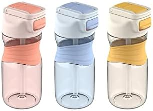 Alternative view of 450ml Pipetli Tritan Su Matarası Sarı-Mavi-Turuncu VGN030