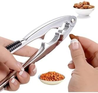 Metal Ceviz ve Fındık Kıracağı - Çift Kademeli Lüx Endüstriyel Deniz Ürünleri ve Sert Kabuk Kırıcı - Görsel 3