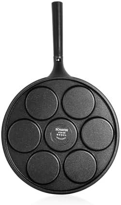 Pro Cast Döküm Pankek Tavası 28 Cm-Siyah
