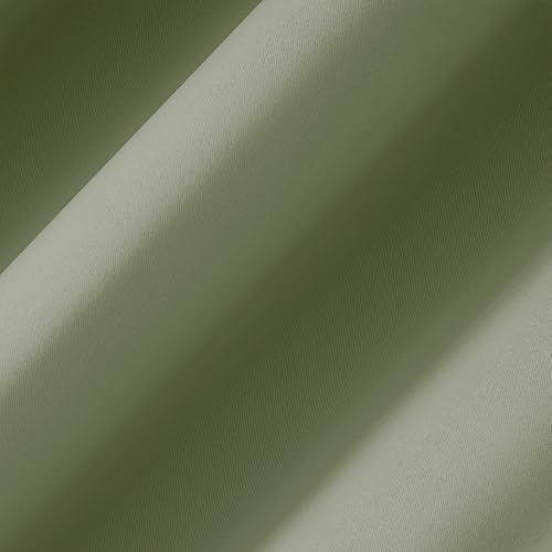 Alternative view of Sun Zero Soho 2'li Paket Enerji Verimli Karartma Halkalı Perde Panel Çifti, 137 cm x 274 cm, Adaçayı Yeşili