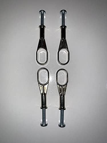 Alternative view of Boru U Flanş 4lü Paket Vidalı Dolap Askı Aparatı Tüm Marka Ürünlere Uyumlu