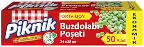 Alternative view of Piknik Buzdolabı Poşeti Ort Eko, 50'Li