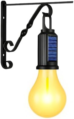 Güneş Enerjili Dış Mekan Duvar Lambası, USB Type-C Şarjlı, 3 Işık Modlu, Su Geçirmez LED Solar Bahçe Lambası, Ferforje Askılı Balkon Veranda Garaj Kapı Önü Aydınlatma, 2’li Set - Görsel 3