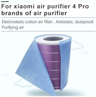 Hava Temizleyici Toz Tutucu Filtre Xiaomi Mi Air Purifier 4 Pro 10 Adet Mavi, 2020121