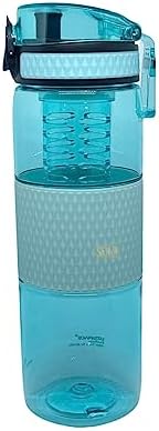 700ml Silikon Gövdeli Detoks Aparatlı Tritan Su Matarası