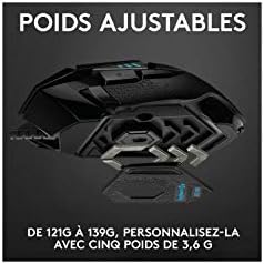 G G502 HERO Kablolu Oyuncu Mouse, LIGHTSYNC Teknolojisi, 25.600 DPI, 11 Programlanabilir Tuş, 121 gr Ağırlık, Siyah - Görsel 3