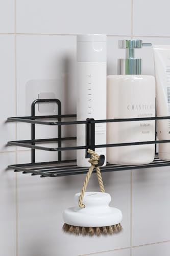 Yapışkanlı Banyo Rafı Duş Şampuanlık Duvar Düzenleyici Organizer
