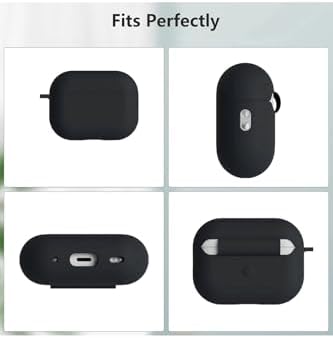 Alternative view of CaseOnn Kılıf Askı Aparatlı Lansman Siyah Siyah Apple AirPods Pro 3 ile uyumlu