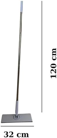 Alternative view of Pratik Mendil Mop, One Click Mop, 120 cm Uzun Saplı, 25 cm Geniş Tabanlı, Islak & Kuru Temizlik Uyumlu, Tek Kullanımlık Bez Takılabilir Yer Silme Mop Seti