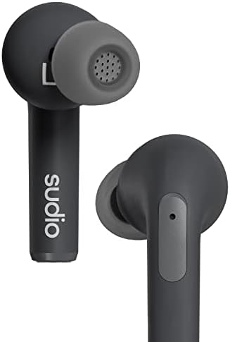 Alternative view of Sudio N2 Pro Gerçek Kablosuz Bluetooth Kulak İçi Kulaklık, ANC - Çok Noktalı Bağlantı, IPX4 Suya Dayanıklı, USB-C ve Kablosuz Şarj, Mikrofon, Şarj Kutusu ile 30 Saat Çalma Süresi (Siyah)