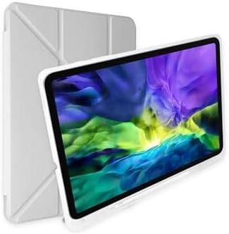 Galaxy Tab S9 FE Plus 12.4" ile Uyumlu Kalem Bölmeli Uyku Modlu Kılıf, Gri